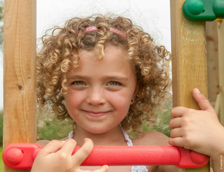 Jungle Nomad | Wooden climbing frame with double swing